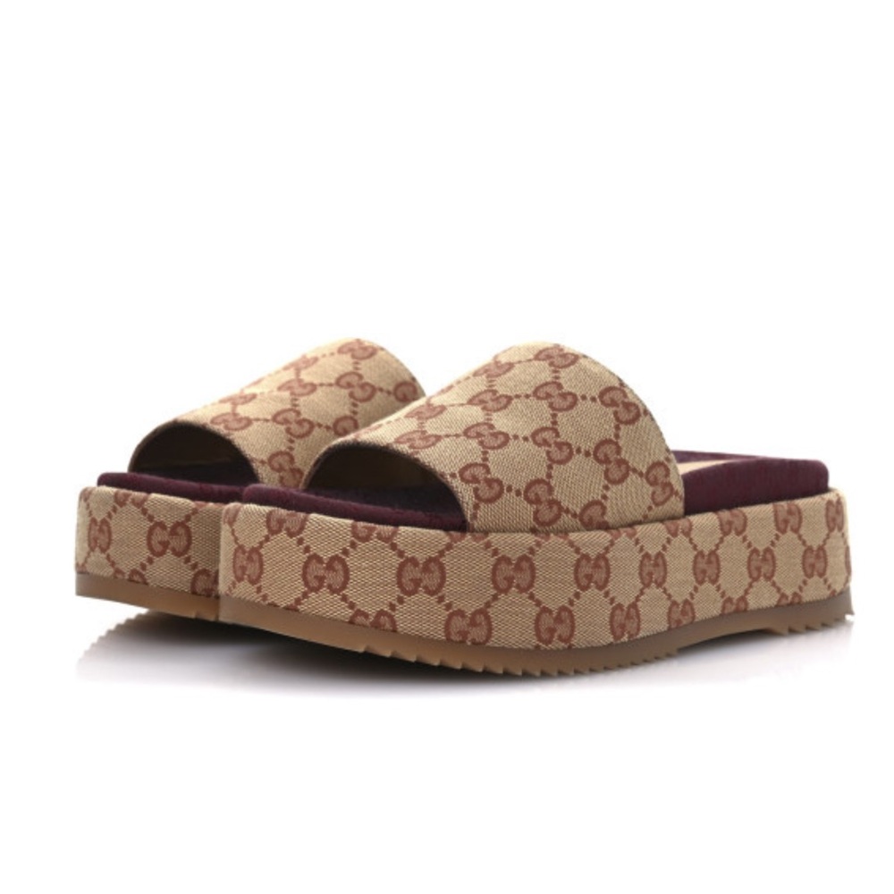 Gucci Platform Slides